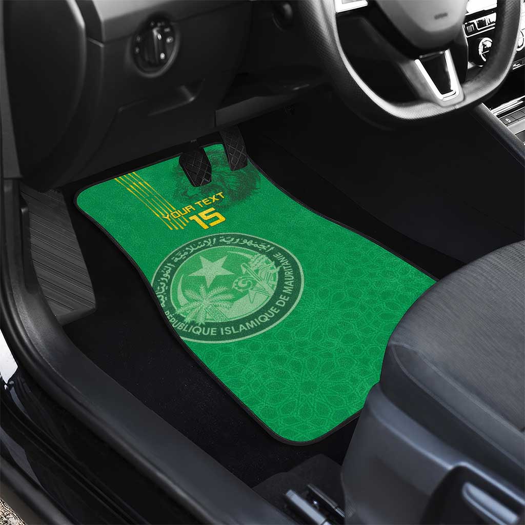 Afro Mauritania Football Custom Car Mats Go Al-Murabitun - African Pride