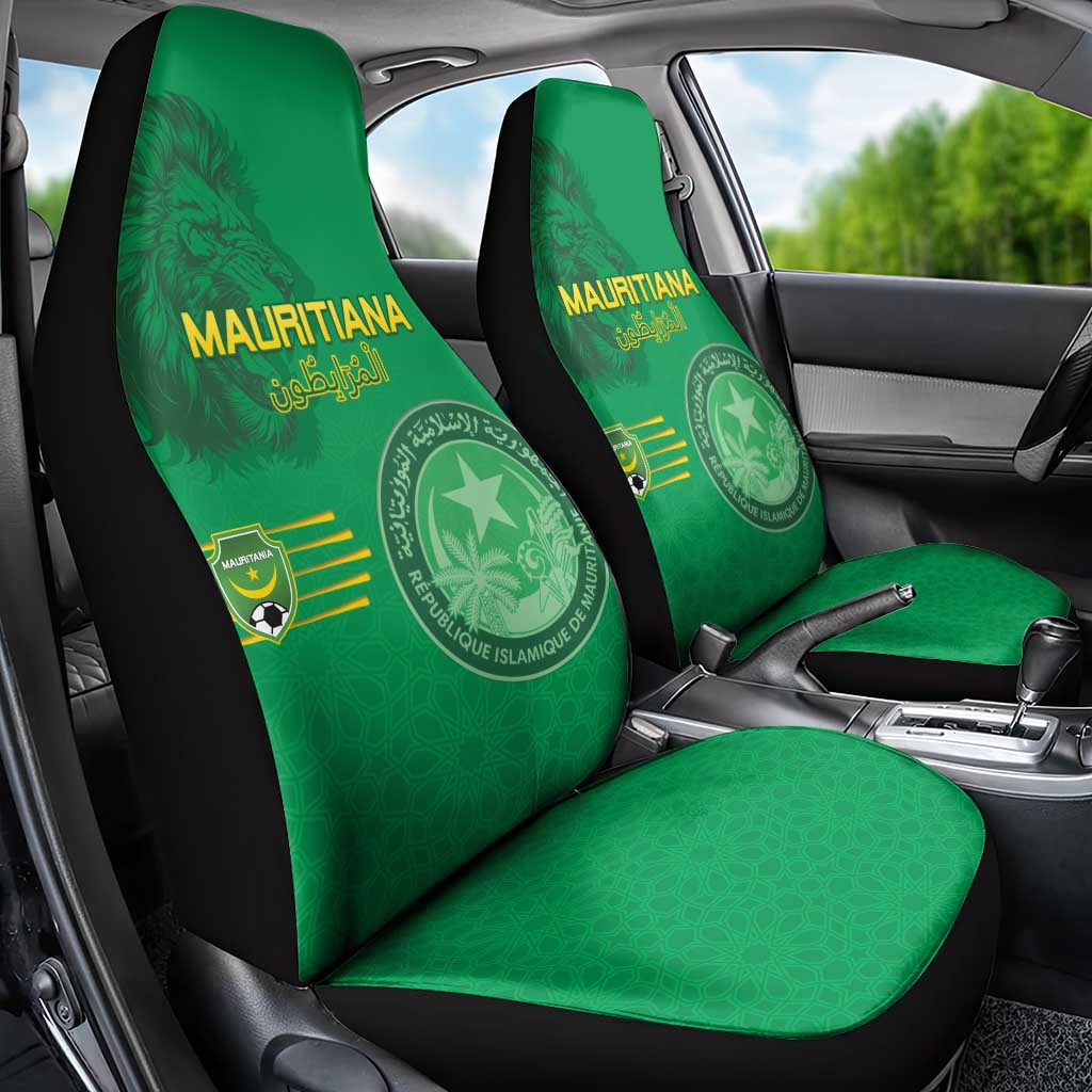 Afro Mauritania Football Car Seat Cover Go Al-Murabitun - African Pride