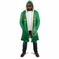 Custom Mauritania Football Cloak Coat Of Arms With Islamic Pattern