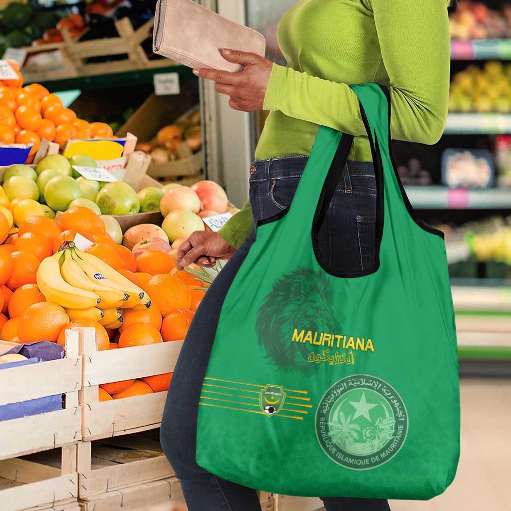 Afro Mauritania Football Grocery Bag Go Al-Murabitun - African Pride