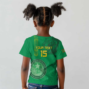 Afro Mauritania Football Custom Kid T shirt Go Al-Murabitun - African Pride