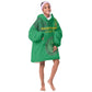 Afro Mauritania Football Custom Kid Wearable Blanket Hoodie Go Al-Murabitun - African Pride