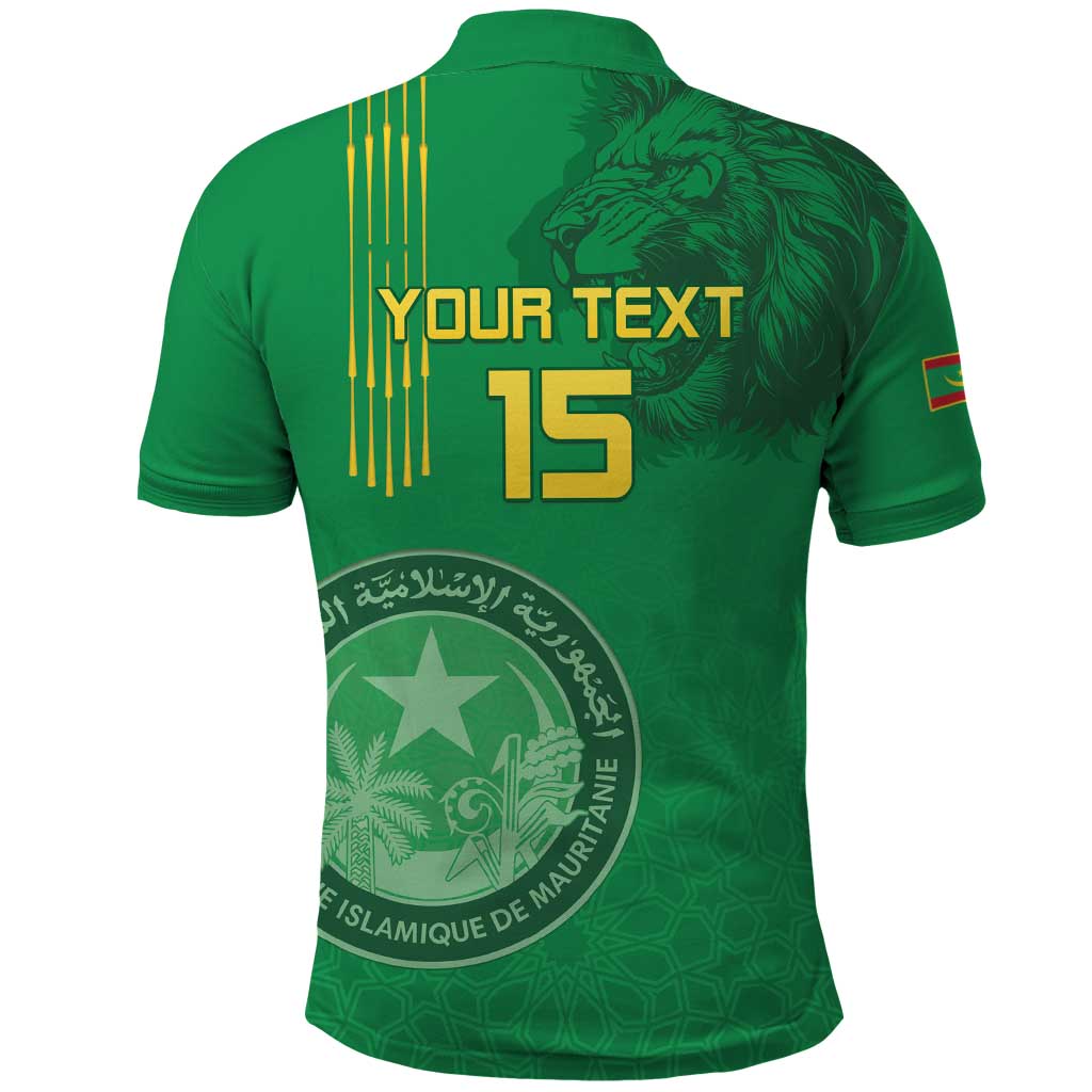 Afro Mauritania Football Custom Polo Shirt Go Al-Murabitun - African Pride