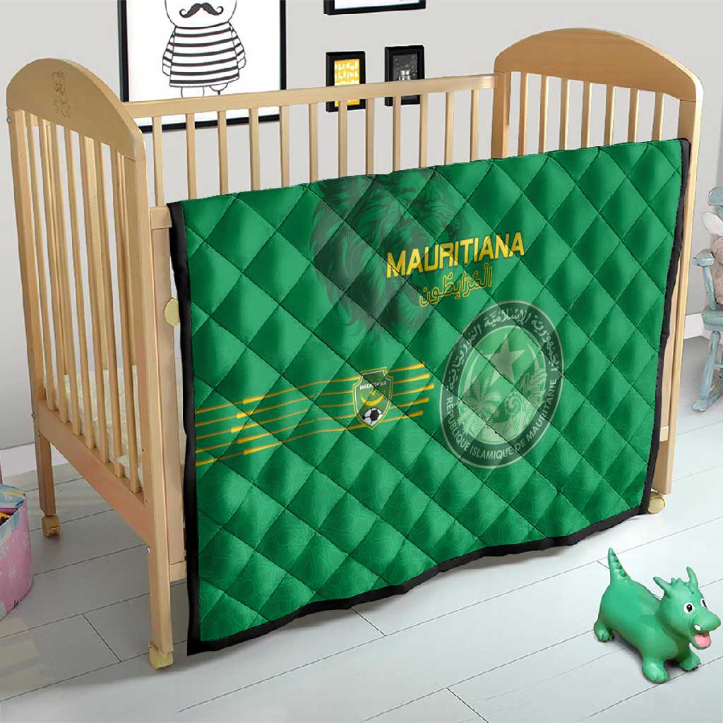 Afro Mauritania Football Quilt Go Al-Murabitun - African Pride