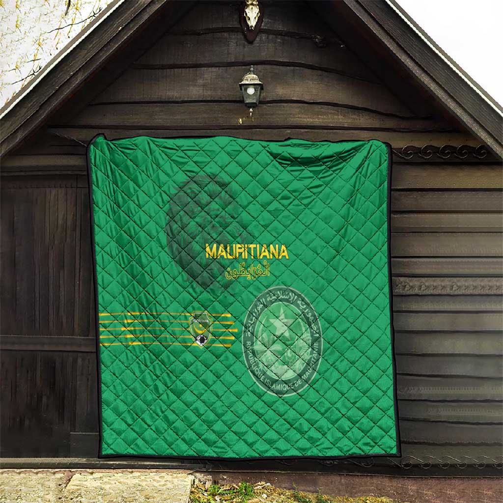 Afro Mauritania Football Quilt Go Al-Murabitun - African Pride