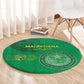 Afro Mauritania Football Round Carpet Go Al-Murabitun - African Pride