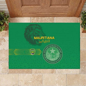 Afro Mauritania Football Rubber Doormat Go Al-Murabitun - African Pride