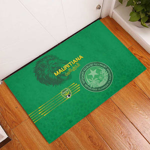 Afro Mauritania Football Rubber Doormat Go Al-Murabitun - African Pride