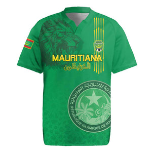 Afro Mauritania Football Custom Rugby Jersey Go Al-Murabitun - African Pride