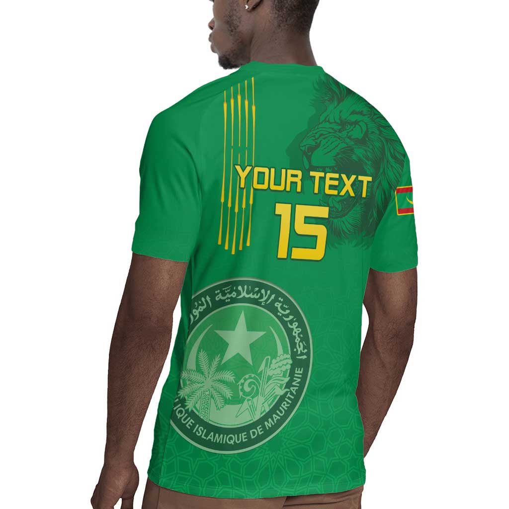 Afro Mauritania Football Custom Rugby Jersey Go Al-Murabitun - African Pride