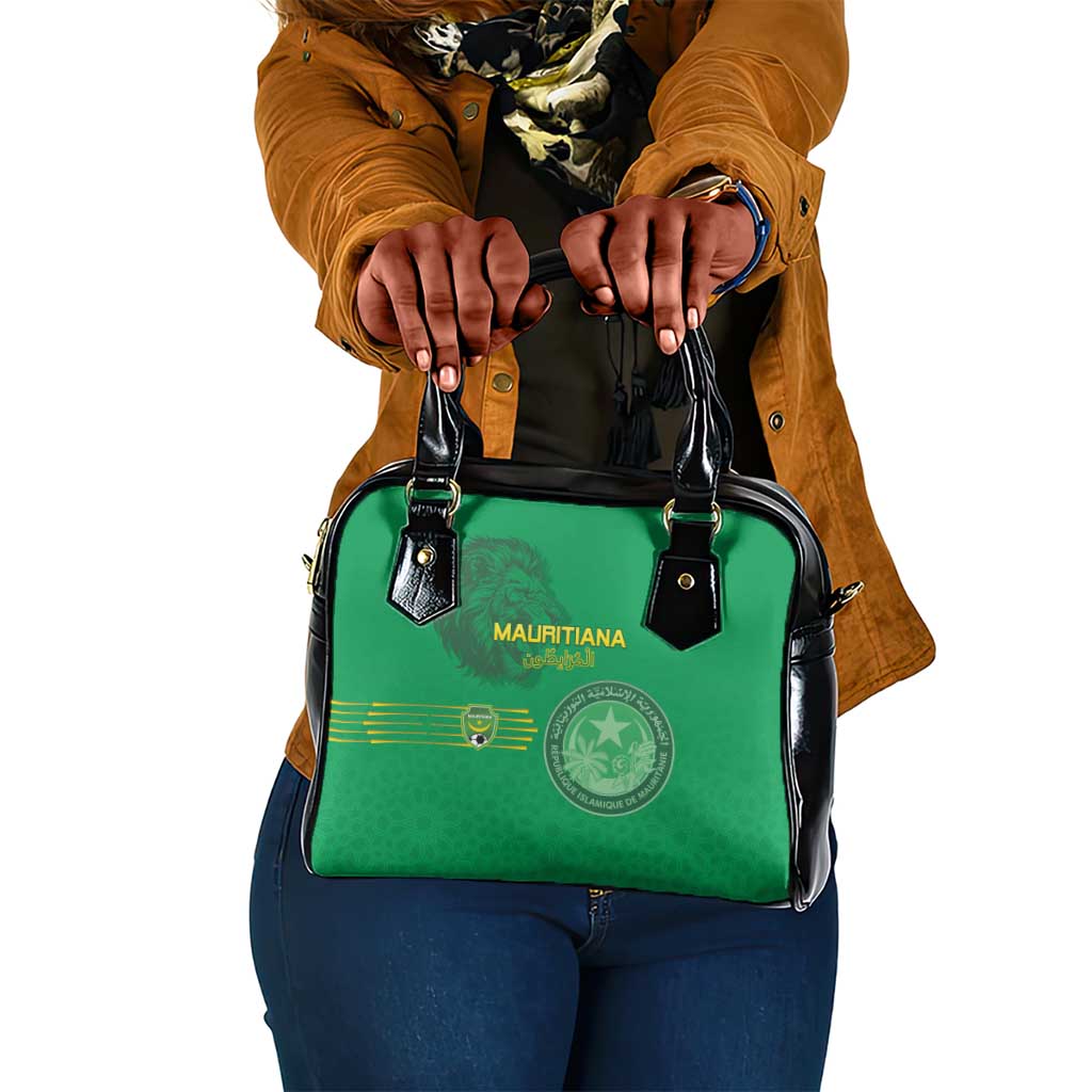 Afro Mauritania Football Shoulder Handbag Go Al-Murabitun - African Pride