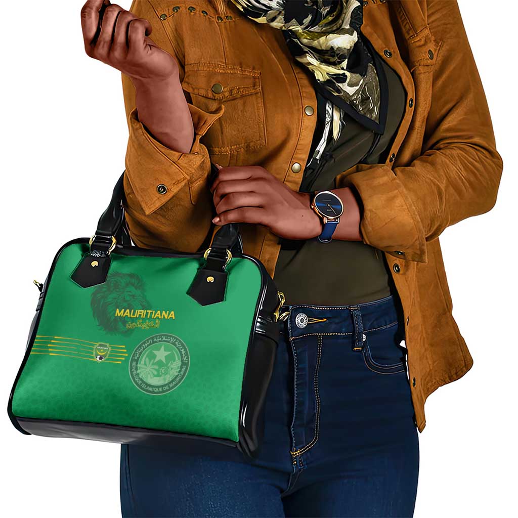 Afro Mauritania Football Shoulder Handbag Go Al-Murabitun - African Pride