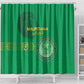 Afro Mauritania Football Shower Curtain Go Al-Murabitun - African Pride