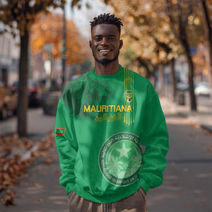 Afro Mauritania Football Custom Sweatshirt Go Al-Murabitun - African Pride