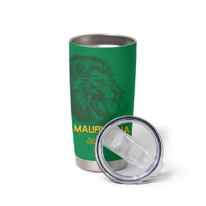 Afro Mauritania Football Custom Tumbler Cup Go Al-Murabitun - African Pride