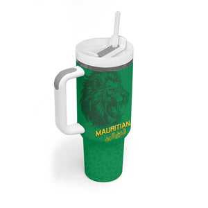 Afro Mauritania Football Custom Tumbler With Handle Go Al-Murabitun - African Pride