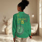 Afro Mauritania Football Custom Women Casual Shirt Go Al-Murabitun - African Pride