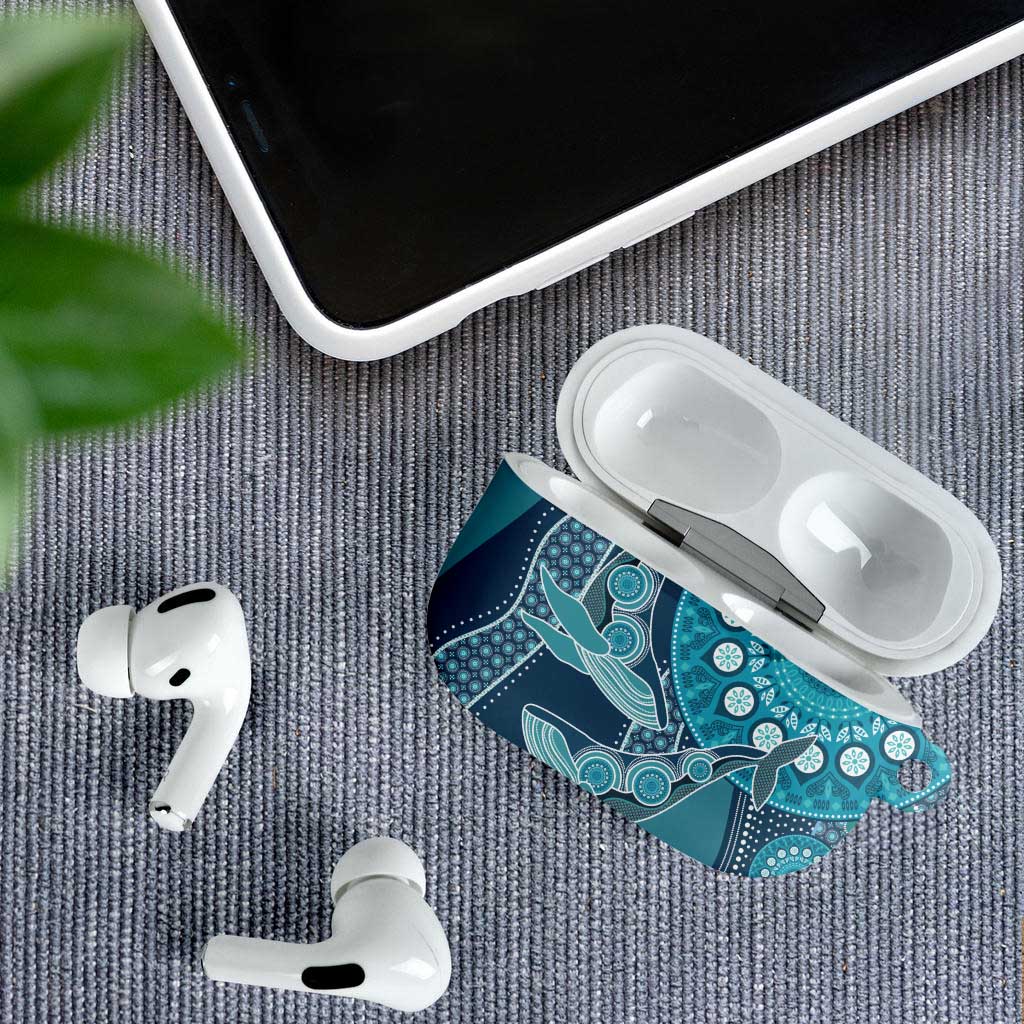 South Africa Whale Fes AirPods Case African Shwe Shwe Pattern