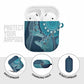 South Africa Whale Fes AirPods Case African Shwe Shwe Pattern