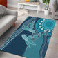 South Africa Whale Festival Area Rug African Shwe Shwe Pattern - African Pride
