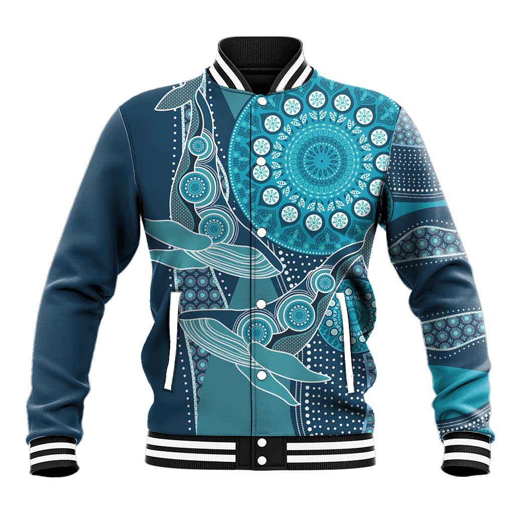 South Africa Whale Festival Personalized Baseball Jacket African Shwe Shwe Pattern - African Pride