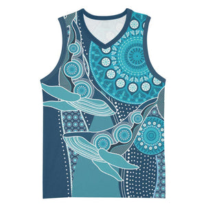 South Africa Whale Festival Personalized Basketball Jersey African Shwe Shwe Pattern - African Pride