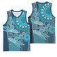 South Africa Whale Festival Personalized Basketball Jersey African Shwe Shwe Pattern - African Pride