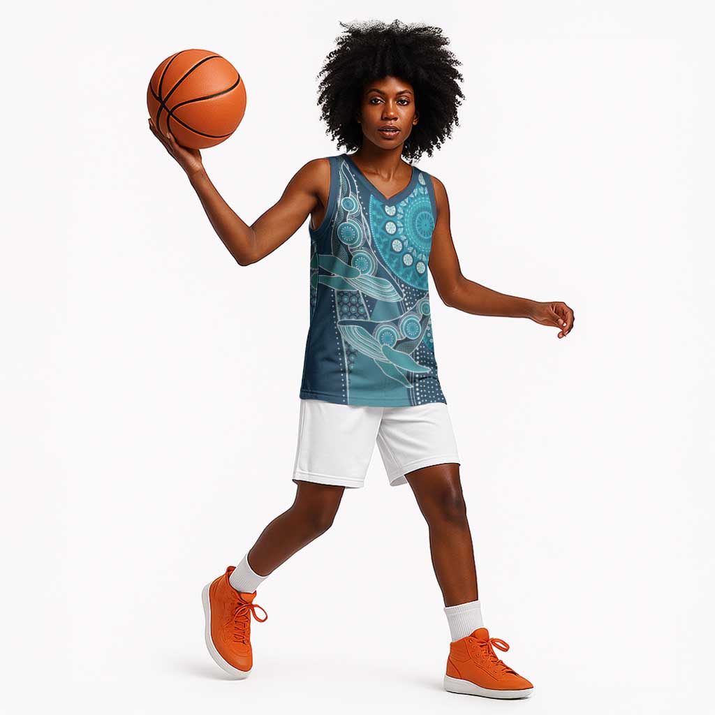 South Africa Whale Festival Personalized Basketball Jersey African Shwe Shwe Pattern - African Pride