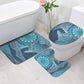South Africa Whale Fes Bathroom Set African Shwe Shwe Pattern