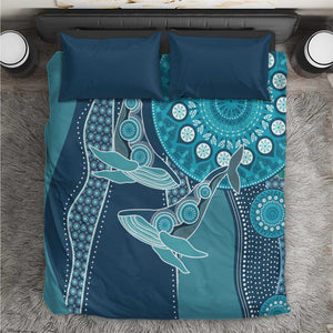 South Africa Whale Festival Bedding Set African Shwe Shwe Pattern - African Pride