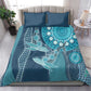 South Africa Whale Festival Bedding Set African Shwe Shwe Pattern - African Pride