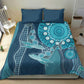 South Africa Whale Festival Bedding Set African Shwe Shwe Pattern - African Pride
