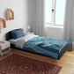 South Africa Whale Festival Bedding Set African Shwe Shwe Pattern - African Pride
