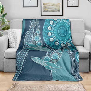 South Africa Whale Festival Blanket African Shwe Shwe Pattern - African Pride
