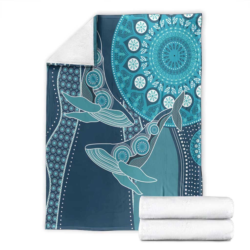South Africa Whale Festival Blanket African Shwe Shwe Pattern - African Pride