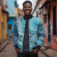 South Africa Whale Festival Personalized Bomber Jacket African Shwe Shwe Pattern - African Pride