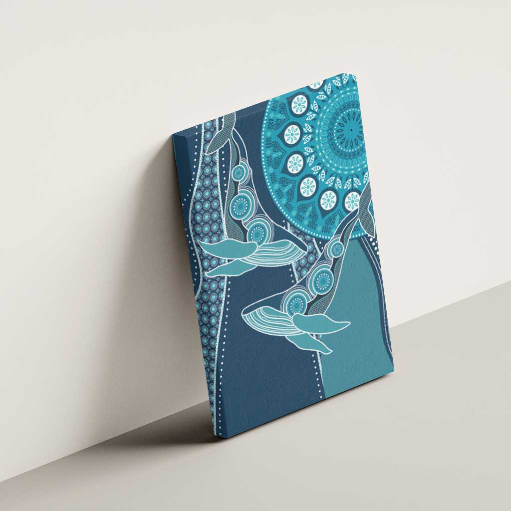 South Africa Whale Festival Canvas Wall Art African Shwe Shwe Pattern - African Pride