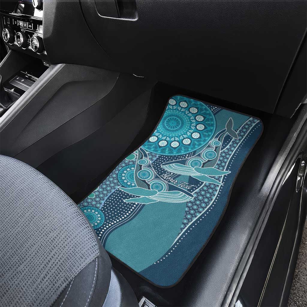 South Africa Whale Festival Personalized Car Mats African Shwe Shwe Pattern - African Pride