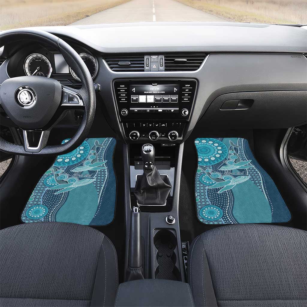 South Africa Whale Festival Personalized Car Mats African Shwe Shwe Pattern - African Pride
