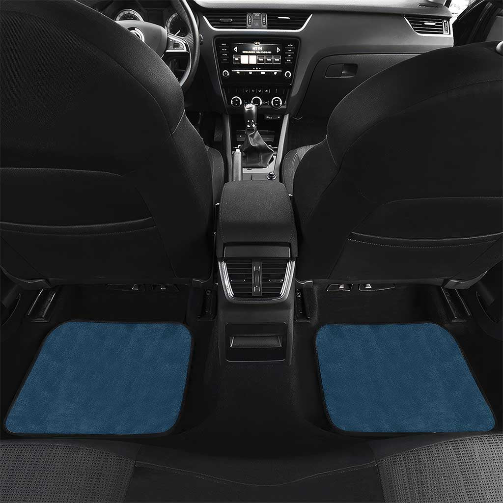 South Africa Whale Festival Personalized Car Mats African Shwe Shwe Pattern - African Pride