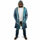 Personalized South Africa Whale Fes Cloak African Shwe Shwe Pattern