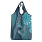 South Africa Whale Festival Grocery Bag African Shwe Shwe Pattern - African Pride