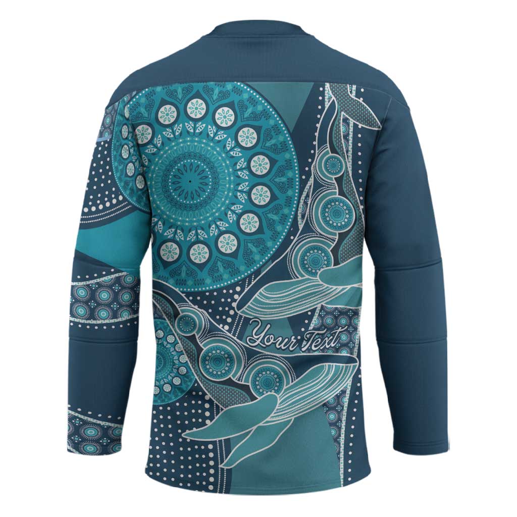 Personalized South Africa Whale Fes Hockey Jersey African Shwe Shwe Pattern