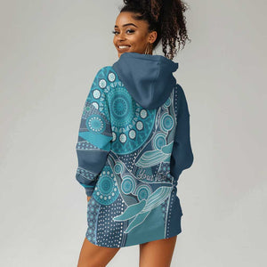 South Africa Whale Festival Personalized Hoodie Dress African Shwe Shwe Pattern - African Pride