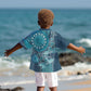 South Africa Whale Festival Personalized Kid Hawaiian Shirt African Shwe Shwe Pattern - African Pride