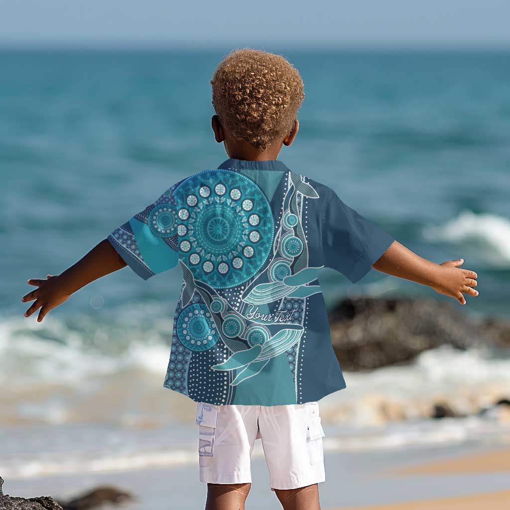 South Africa Whale Festival Personalized Kid Hawaiian Shirt African Shwe Shwe Pattern - African Pride