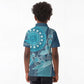 South Africa Whale Festival Personalized Kid Polo Shirt African Shwe Shwe Pattern - African Pride