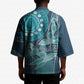 Personalized South Africa Whale Fes Kimono African Shwe Shwe Pattern