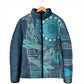 Personalized South Africa Whale Fes Padded Jacket African Shwe Shwe Pattern