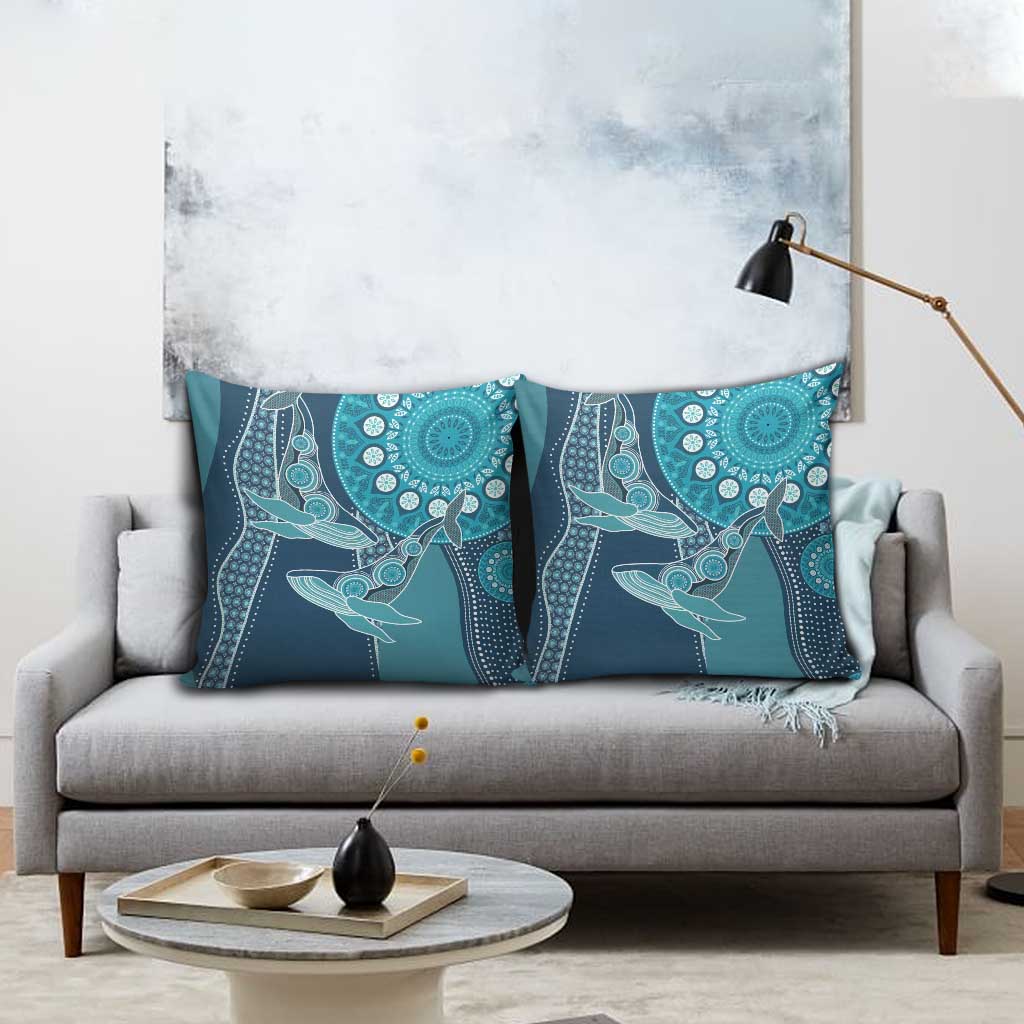 South Africa Whale Fes Pillow Cover African Shwe Shwe Pattern